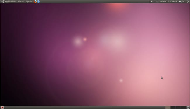 Ubuntu Ambiance dark theme desktop