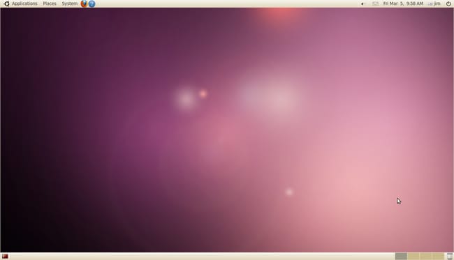 Ubuntu Radiance light theme desktop