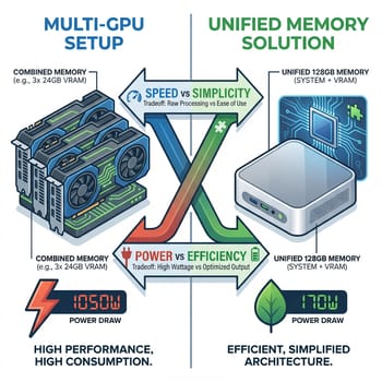 3x RTX 3090 vs DGX Spark performance comparison