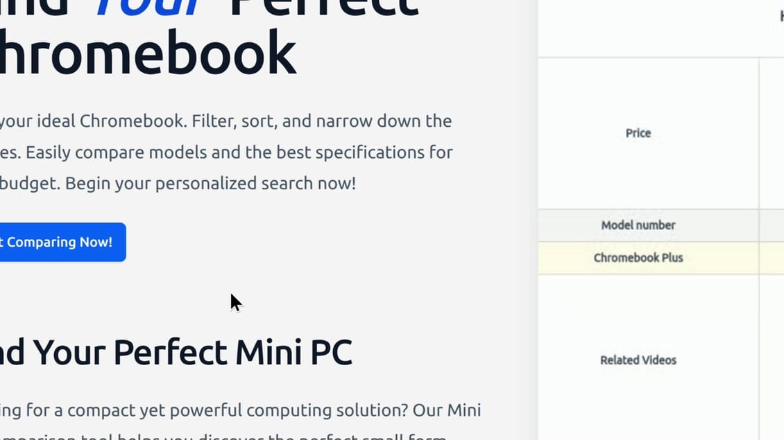 A Chromebook screen with the full-screen magnifier on: the Starry Hope home page fills the screen at a large size, with words cut off at the edges and the shelf out of view