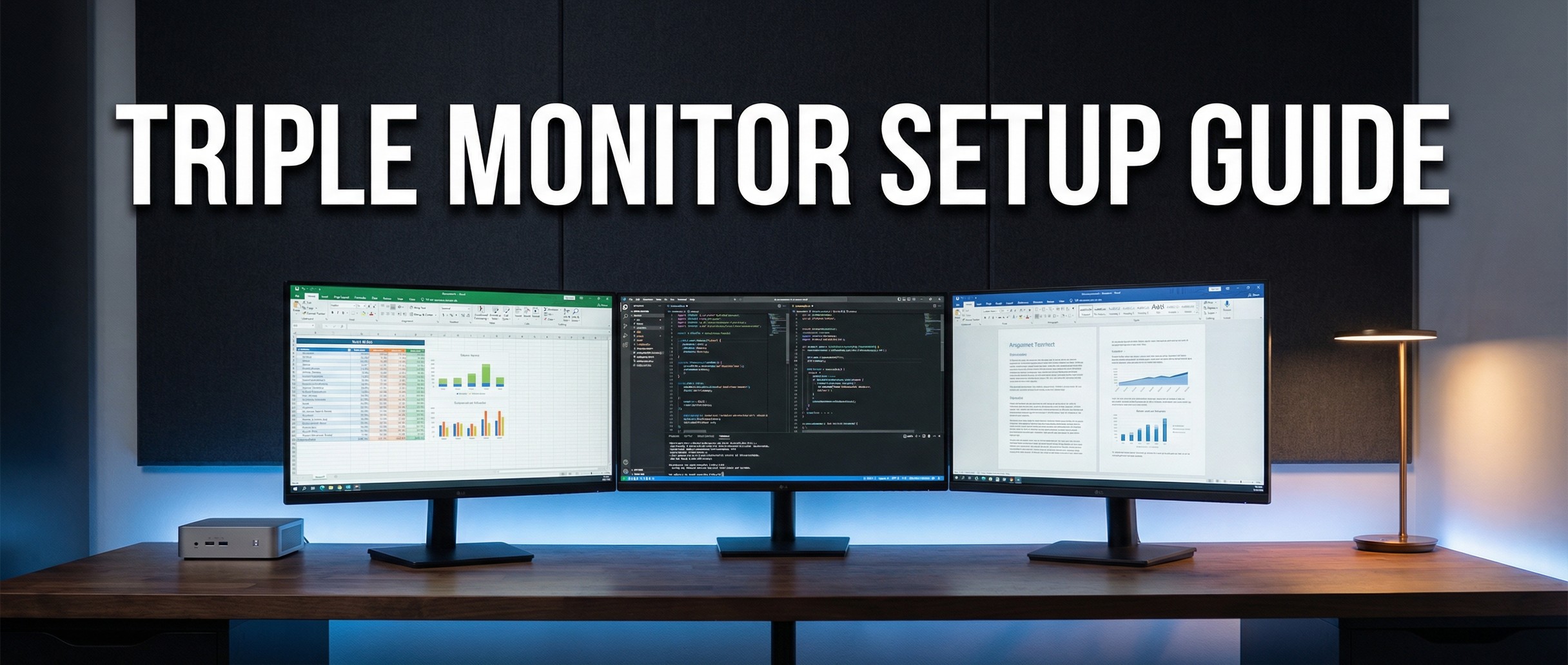 Triple Monitor Mini PC Setup: Complete Guide | Starry Hope