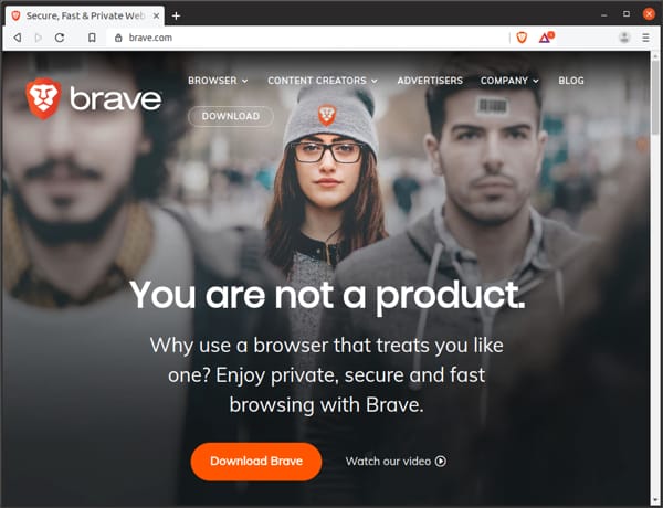 Brave Browser on Ubuntu 19.04